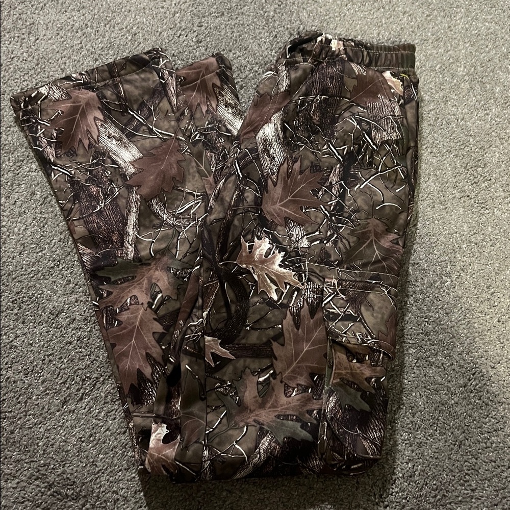 Fashion Nova Kids Camouflage Pants - Brown and Green bin 2